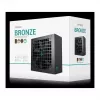 DeepCool PF500X 500-W-ATX-Netzteil, 80 PLUS Bronze, 120-mm-Lüfter, 20+4-Pin-ATX, Schwarz