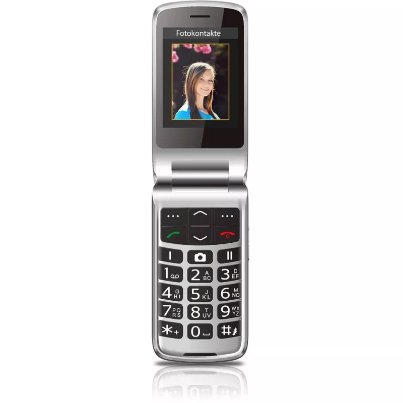 Smartphone Beafon SL645 LTE 2,8 Zoll 1550 mAh Schwarz Silber
