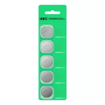 Green Cell CR2025 Lithium-Batterie 3V 160mAh Knopfzelle
