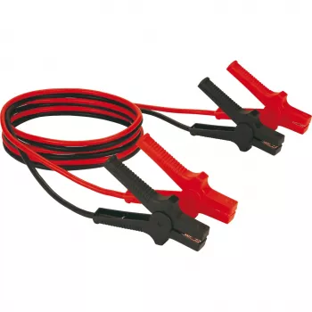 Einhell BT-BO 25/1 A Starthilfekabel, 3,5 m, Schwarz/Rot, mit Tragetasche