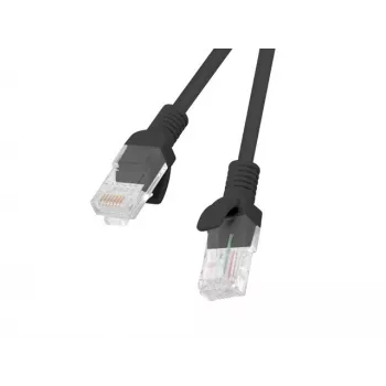 Lanberg PCU6-10CC-0200-BK Cat.6 U/UTP Patchkabel, 2 m, Schwarz