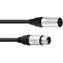 PSSO XLR 3-poliges Kabel 1,5 m mit Neutrik-kompatiblen Steckverbindern