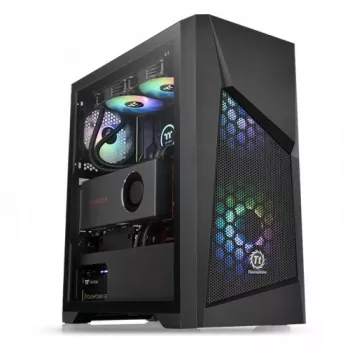 PC-Gehäuse Thermaltake Commander G32 TG ARGB Midi Tower Schwarz