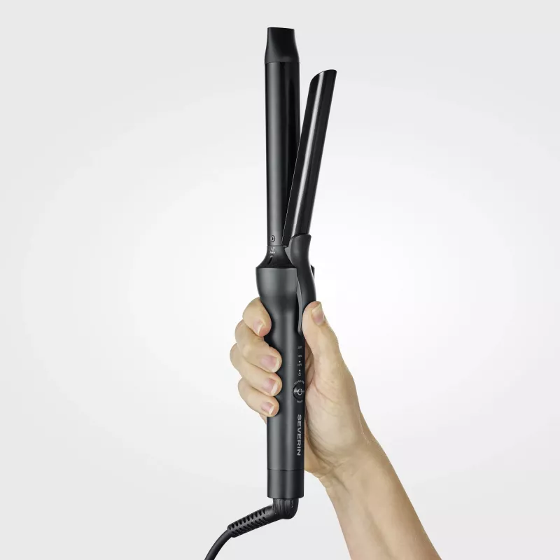 Severin LS 822 Lockenstab, 25 mm, Anthrazit/Schwarz