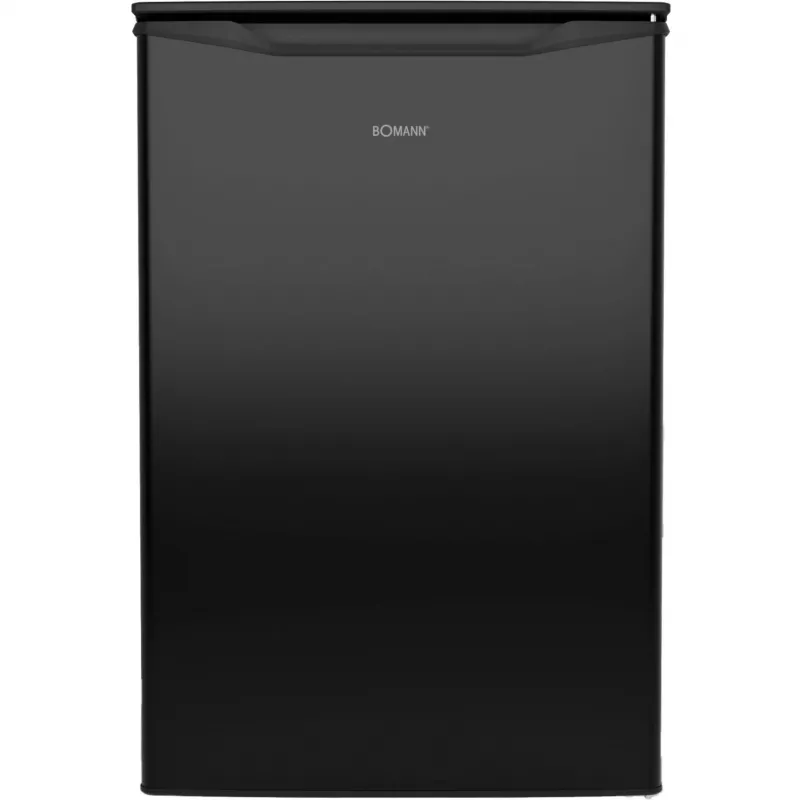 Bomann GS 7253 Gefrierschrank, 87 Liter, Energieeffizienzklasse C, Klimaklasse SN-T, Türanschlag wechselbar, Edelstahl-Optik dunkel, schwarz