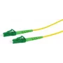 Logilink Professional - Patchkabel - LC/APC Singlemode (M) auf LC/APC Singlemode (M) - 2 m - 0,2 cm - Glasfaser - Simplex - 9/125 Mikrometer - G.657.A2/OS2 - Halogenfrei - Gelb