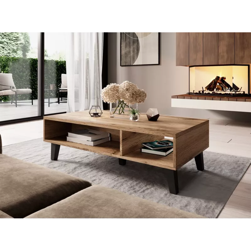 Cama Couchtisch NORD 110cm Wotan-Eiche/Anthrazit