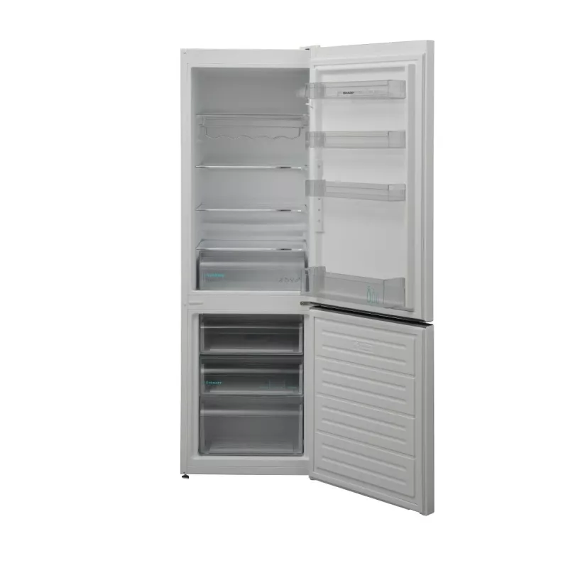 Sharp SJ-FBB04DTXWE Kühl-Gefrierkombination Freistehend 268 L Weiß