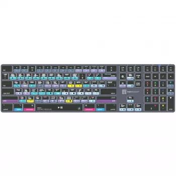 Logickeyboard LKB-RESB-TM-UK Office Bluetooth QWERTY Tastatur Grau Titanium