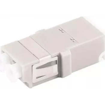 ShiverPeaks S/CONN 07-60034 LC-LC Duplex LWL-Kupplung mit Shutter, Beige