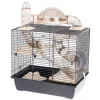 INTER-ZOO Rocky + Terrace beige - Käfig für einen Hamster