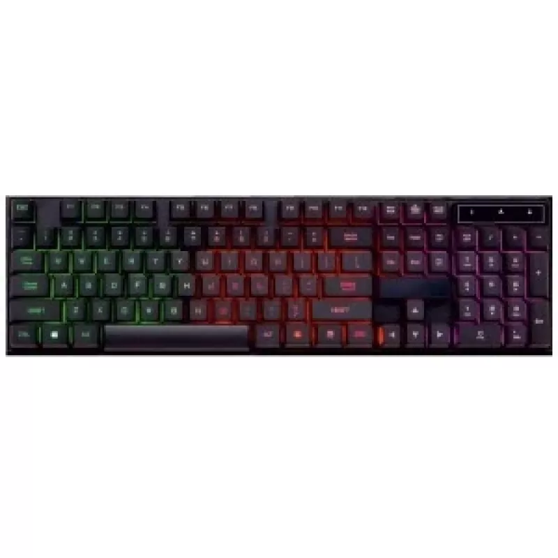 ART AK-50 USB-Set aus beleuchteter Tastatur und beleuchteter Maus, Schwarz