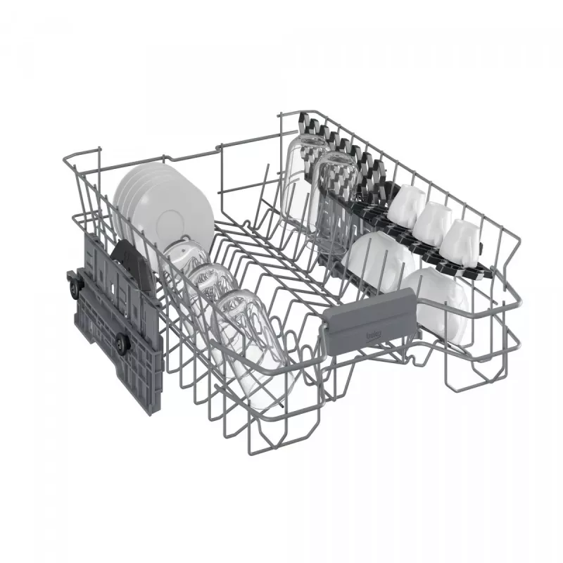 Beko BDIS36120Q Einbau-Geschirrspüler, 11 Maßgedecke, 47 dB, 6 Programme, Energieklasse E