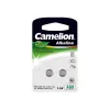 Knopfzelle CAMELION AG9 (Alkaline) – 2 Stück für kleine Elektronik, Modell 12050209