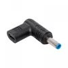 Akyga AK-ND-C09 Ladeadapter USB-C auf DC 4,5 x 3,0 mm + Pin für Notebooks, 18,5-20 V, 100 W, für HP