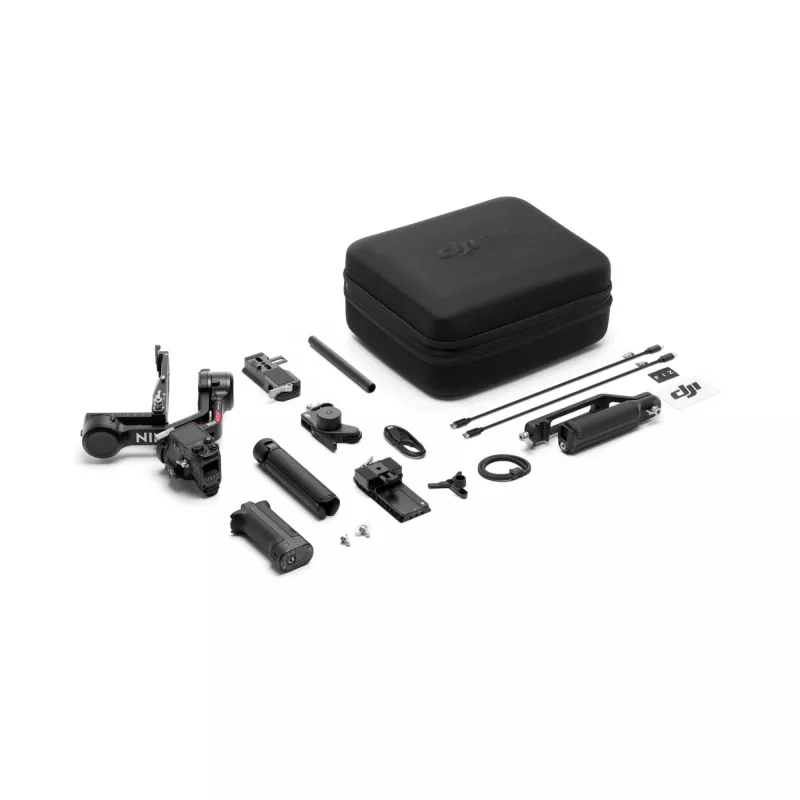 Handkamera-Stabilisator DJI RS 4 Combo Schwarz Aluminium 12h Akku