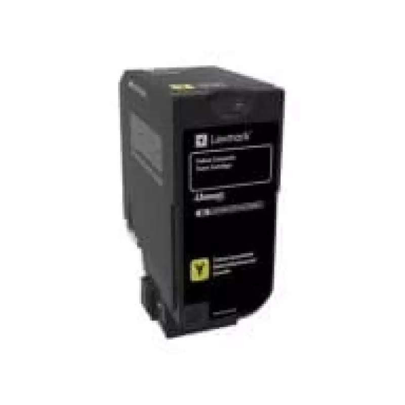 Lexmark 74C20YE Corporate-Tonerkartusche für CS720/CS725/CX725, Gelb, 3000 Seiten
