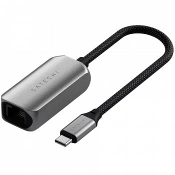 Satechi USB-C-Adapter (1x USB-C-Stecker 1x Gigabit LAN (1/2,5 Gbit/s)) ST-AE25M