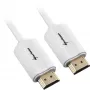HDMI-Kabel Stecker > Stecker (Weiß, 2 Meter, HDMI 4K)