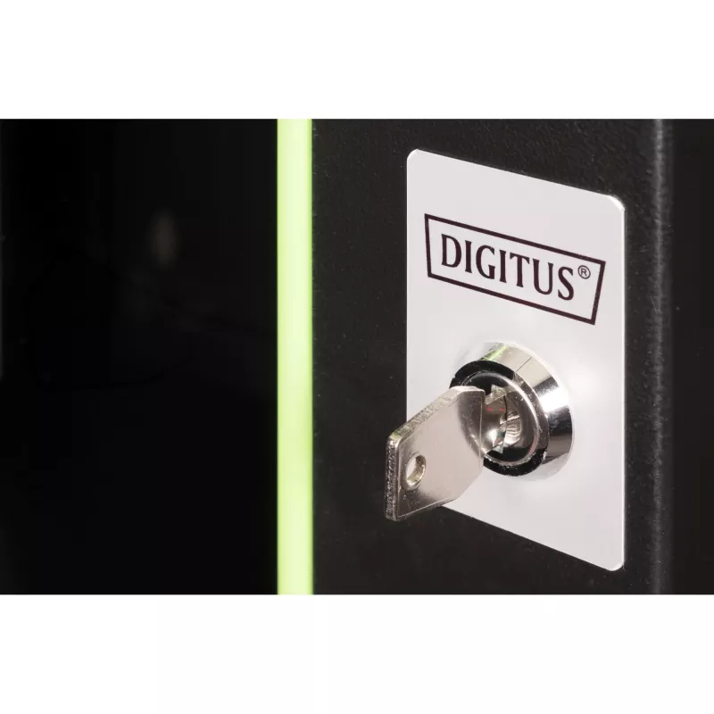 Wandmontage-Rack Digitus DN-19 12-U-SW