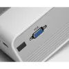 Technaxx TX-127 Mini-LED-Projektor, LCD, HD 720p (1280x720), Weiß/Grau
