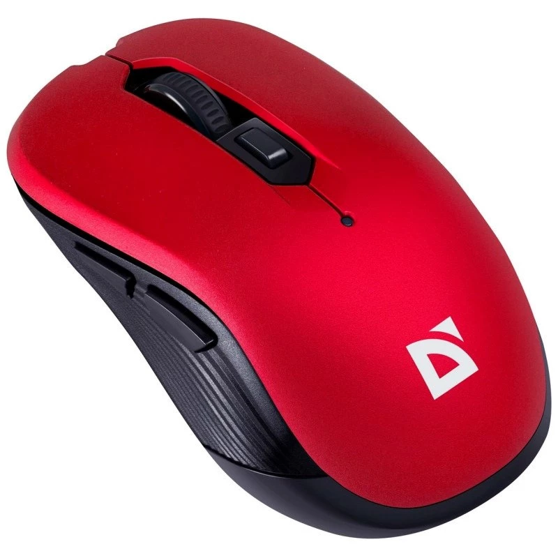 Kabellose RF Silent-Maus DEFENDER Gassa MM-105 — Beidhändig, 1600 DPI, 2,4 GHz, Nano-USB-Empfänger