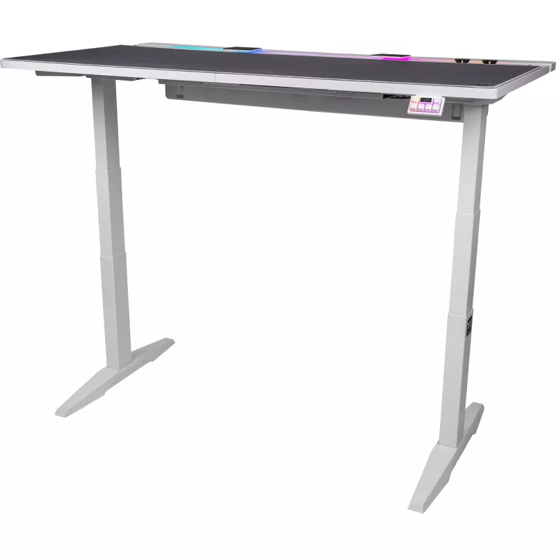 Computertisch Thermaltake GGD-G70-WHEIRX-22 Schwarz Gerade Rechteckig Spanplatte