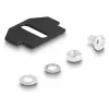 Montageset DeLOCK 88063 Schwarz Metall