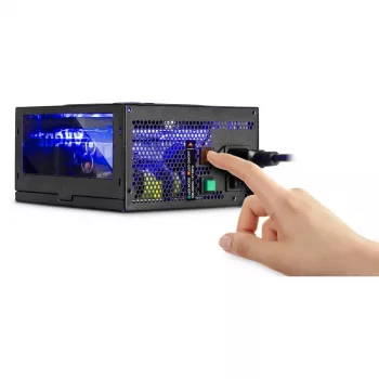 Inter-Tech Argus RGB-600W II Netzteil 20+4 Pin ATX ATX Schwarz