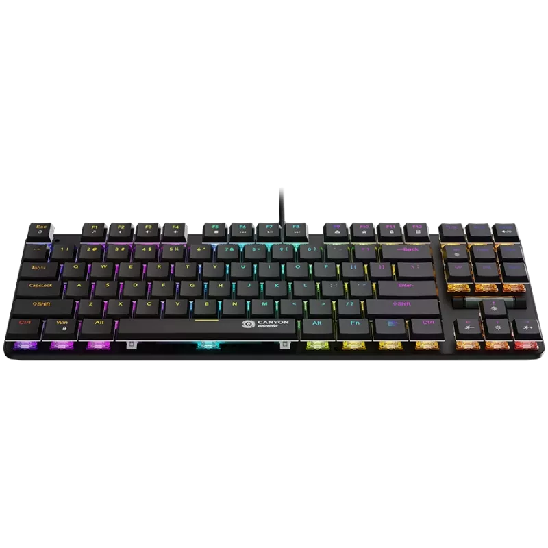 CANYON Tastatur Cometstrike TKL GK-50 EN Kabelgebunden