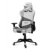 Huzaro Force 6.2 Stk.-Gamingstuhl Bucket-(Schalensitz) Grau, Weiß
