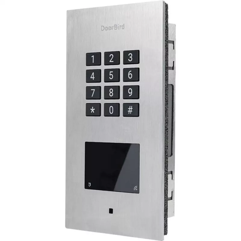 Türzugangskontrollsystem DoorBird A1121 Unterputz Edelstahl V2A