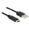 USB-Kabel DeLOCK 0,5 m USB2.0-A USB2.0-C
