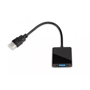 iBox IAHV01 HDMI-auf-VGA-Adapter, schwarz