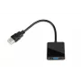 iBox IAHV01 HDMI-auf-VGA-Adapter, schwarz