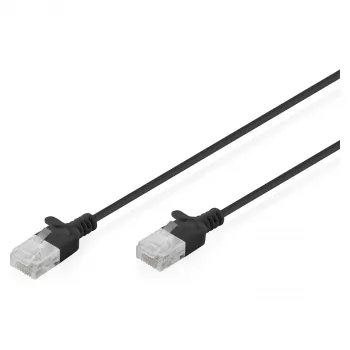 Patchkabel DIGITUS CAT6 U-UTP schlank, 1,5 m, blau
