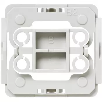 Homematic EQ3-ADA-B2 Installationsadapter-Set für Berker B2 Schalterserie, 20 Stk.