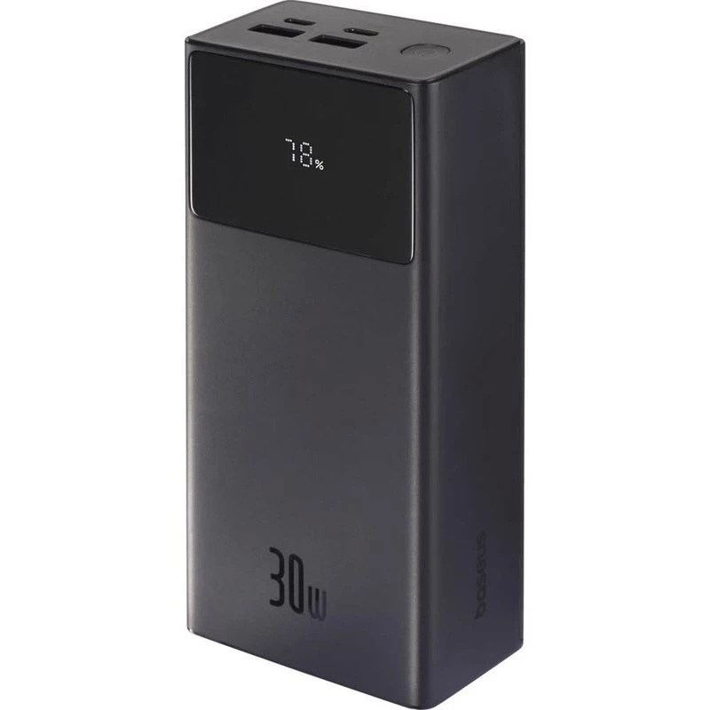 Powerbank 30000mAh 30W mit 2xUSB + USB-C BASEUS