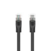 Unitek C1811GBK Cat6 UTP Flach-Ethernet-Kabel, 3 m, schwarz