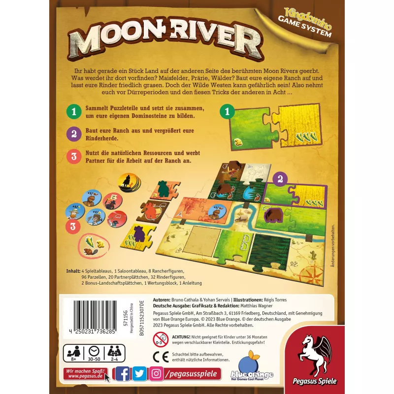 Moon River, Brettspiel