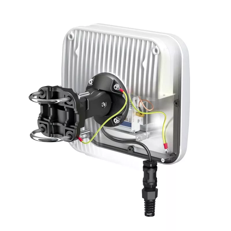 QuWireless QuMax A140M-A Richtantenne LTE für Teltonika TRB140, PoE/LAN, 6 dBi, IP67, Weiß