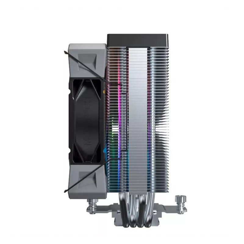 Montech NX400 Black ARGB CPU-Luftkühler, Multi-Sockel, 120 mm, schwarz