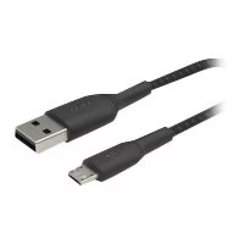 USB-Kabel Belkin CAB007bt1MBK 1m USB A Micro-USB A Schwarz
