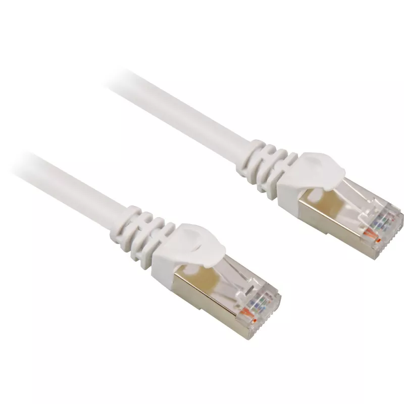 Netzwerkkabel Sharkoon RJ-45 Cat6 10 m Grau