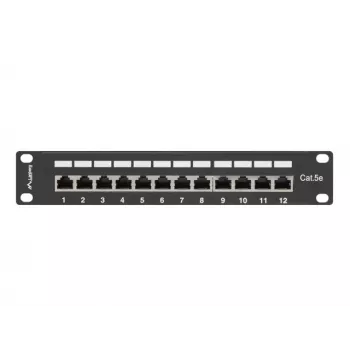Patchpanel 1U Lanberg PPF5-9012-B