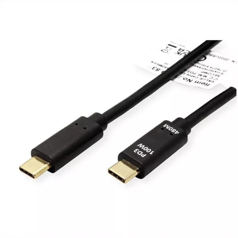 ROTRONIC-SECOMP VALUE - USB-Kabel - 24-polig USB-C (M) auf 24-polig USB-C (M)