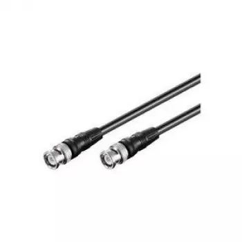 Koaxialkabel Microconnect 50413 BNC BNC 0,5 m Schwarz