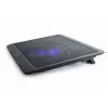 Gembird NBS-1F15-04 Notebook-Kühlständer mit 12-cm-Lüfter, bis 15 Zoll, schwarz