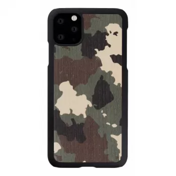 Smartphone-Hülle man and wood für iPhone 11 Pro Max — Tarnung Schwarz