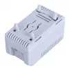 Thermostat Alantec KTS, Drehregler, IP20, Kunststoffgehäuse, grau, -45–70°C, 60×33×43 mm